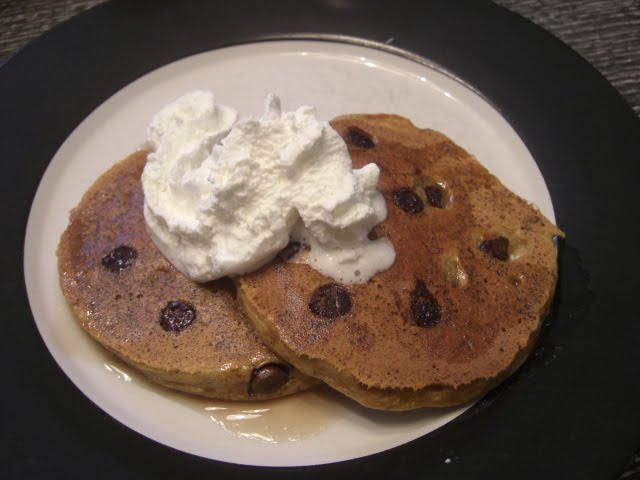 Pumpkin Chocolate Chip&nbsp;Pancakes